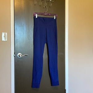 Blue lululemon mesh leggings
